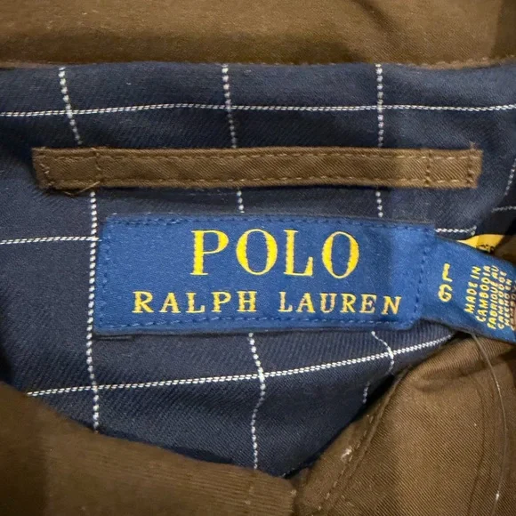 Ralph Lauren Men's Tan Shirt Jacket - Picture 4 of 6